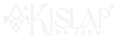 KISLAP the label logo on a transparent background